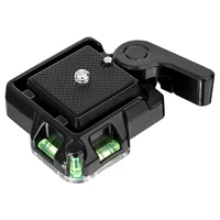 quick release plate platform mount base camcorder tripod monopod ball head for dslr camera qr40 1438 screw