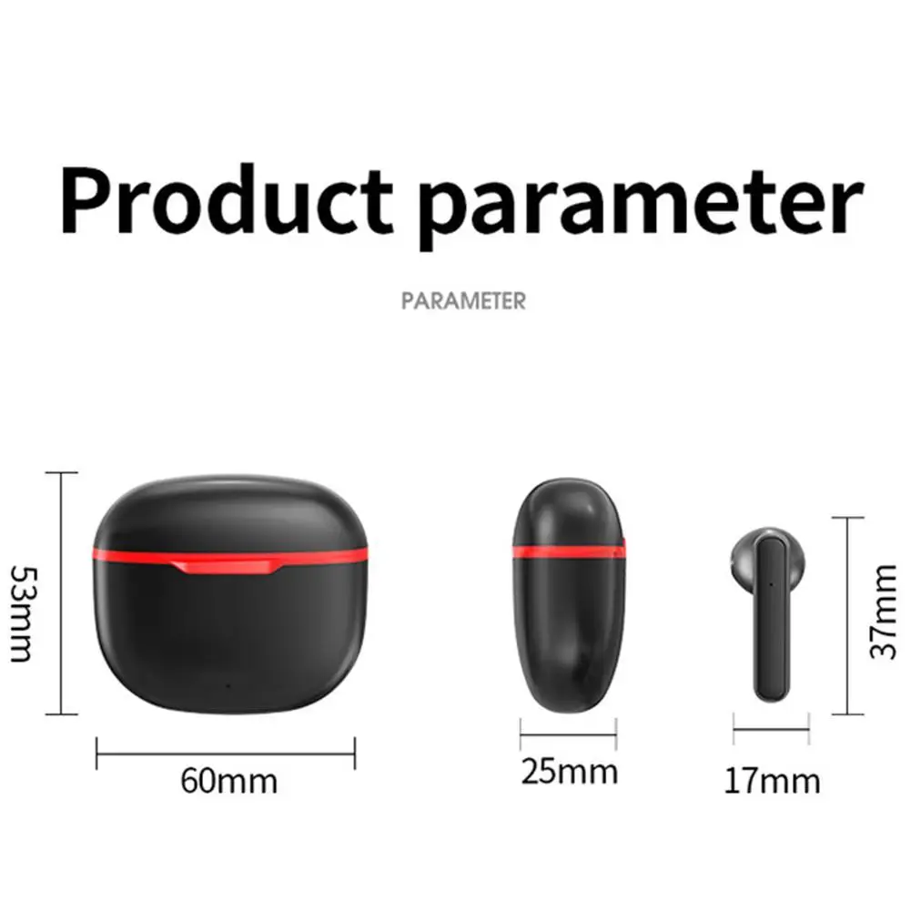 

L33 Bluetooth 5.0 Headset Stereo True Wireless Headset Suitable Is Xiaomi For Huawei Headset Bluetooth O6P4