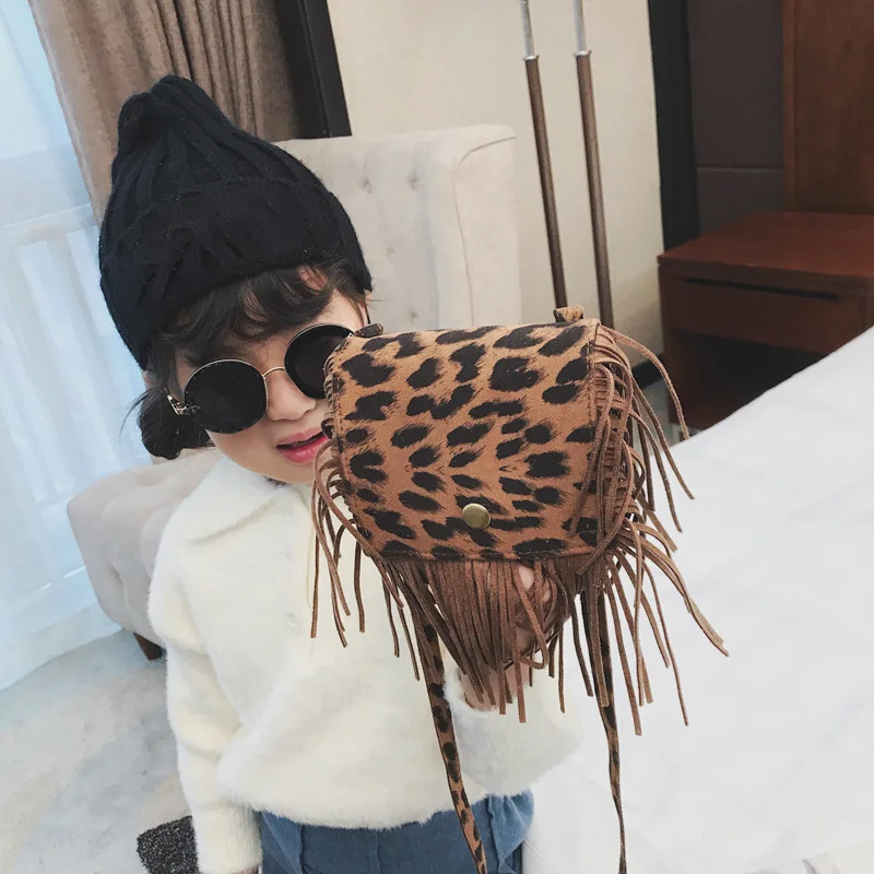 Мини сумка мессенджер с кисточкой для маленьких девочек дизайнерские детские