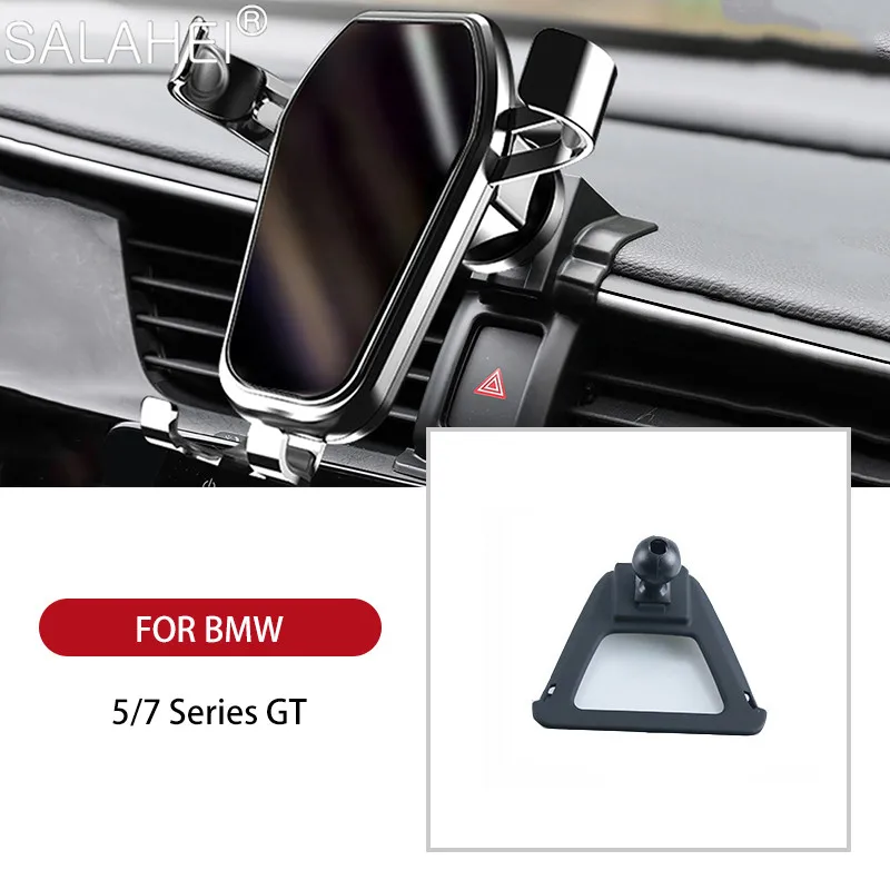 

Worth Buying Car Mobile Phone Holder For BMW 5/6 Series GT Air Vent Mount Cradle Dashboard Cell Smartphone Bracket Stand Cover