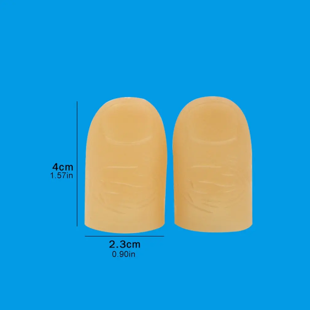 

2 Pcs/ Pair Thumbs Led Light up Toys Kids Magic Trick Props Funny Flashing Fingers Fantastic Glow Toys Children Luminous Gifts