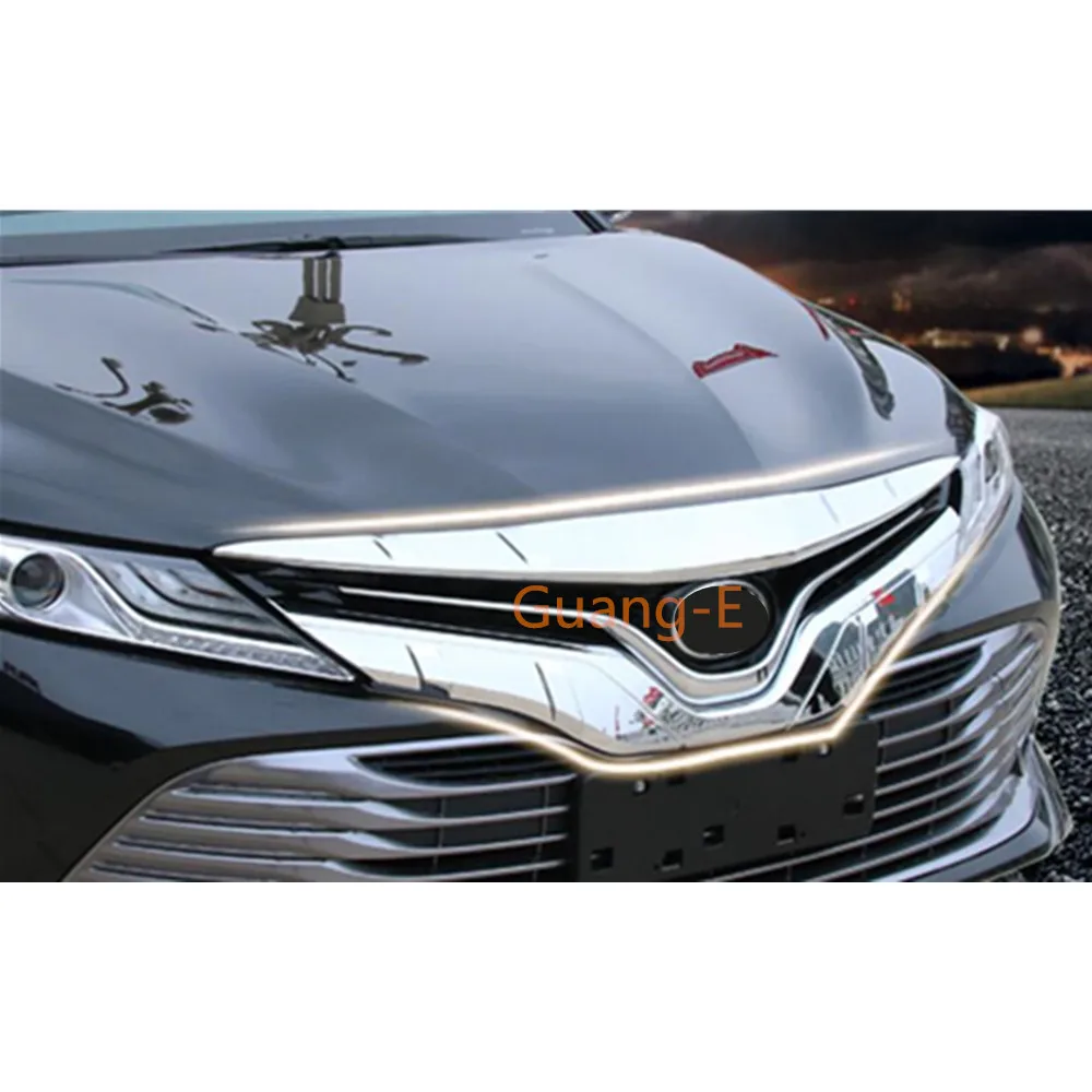 Для Toyota New Camry XV70 2017 2018 2019 2020 крышка автомобиля бампер головка двигателя Отделка