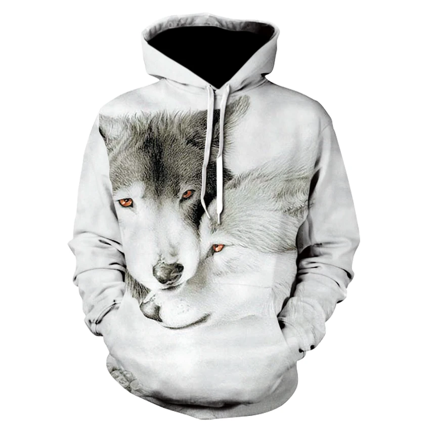 Толстовка с капюшоном для мужчин и женщин трендовый свитшот забавным котом 3D