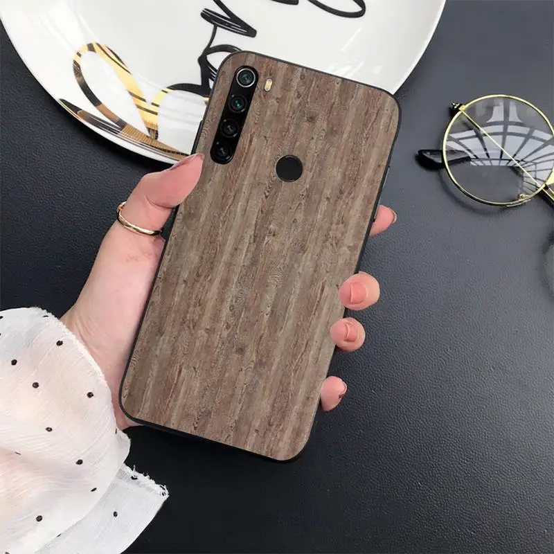 

Elegant wood grain light luxury style Phone Case For Xiaomi Redmi 7 8 9t a3Pro 9se k20 mi8 max3 lite 9 note 9s 10 pro