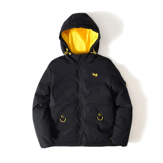 

Rlyaeiz Brand New Winter Jackets for Big Boys 2019 Casual Kids Boys Winter Coat High Quality Thicken Warm Hooded Parka Overcoat