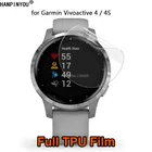 Для Garmin Vivoactive 4Vivoactive, спортивные Смарт-часы с полным покрытием из мягкого ТПУ, защитная пленка для экрана (не закаленное стекло)