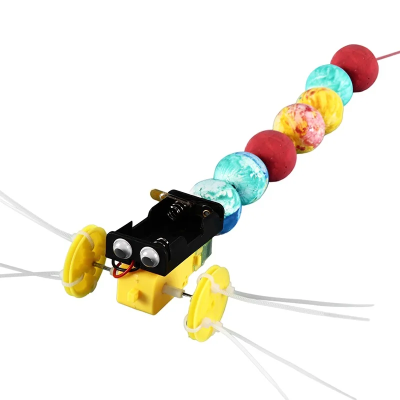 

diy sun earth moon trisphere instrument children's science experiment sun moon and moon running instrument solar system space