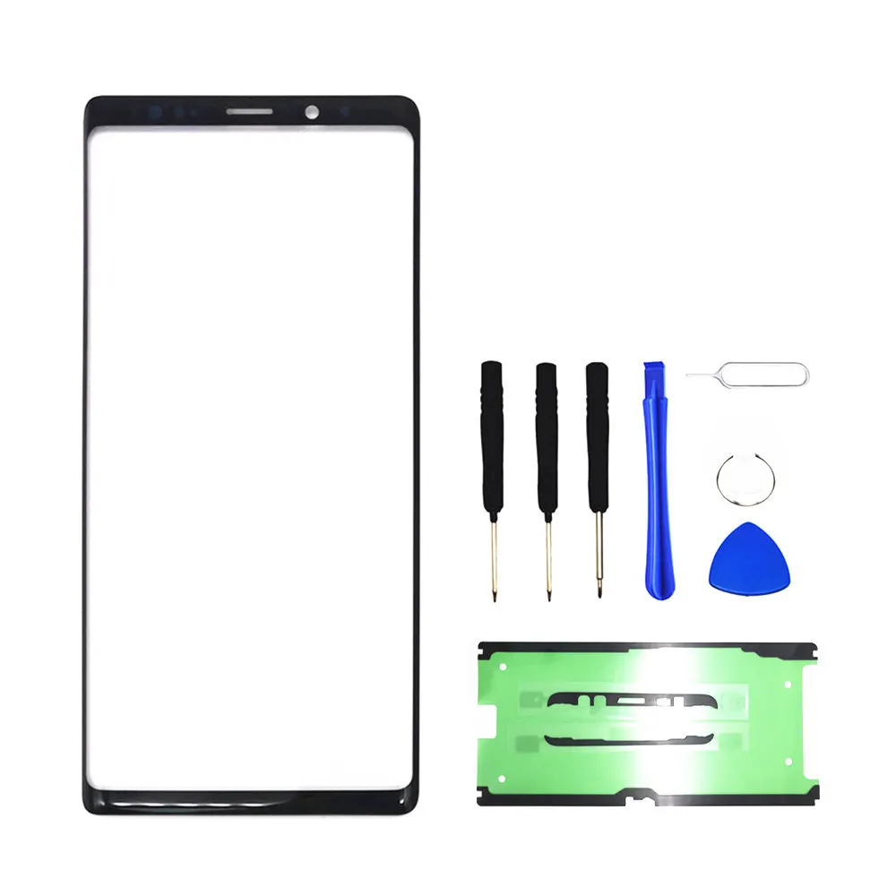 ЖК-Передняя стеклянная панель для Samsung Galaxy S8 S9 S10 Note 8 9 10 Plus дисплей внешний