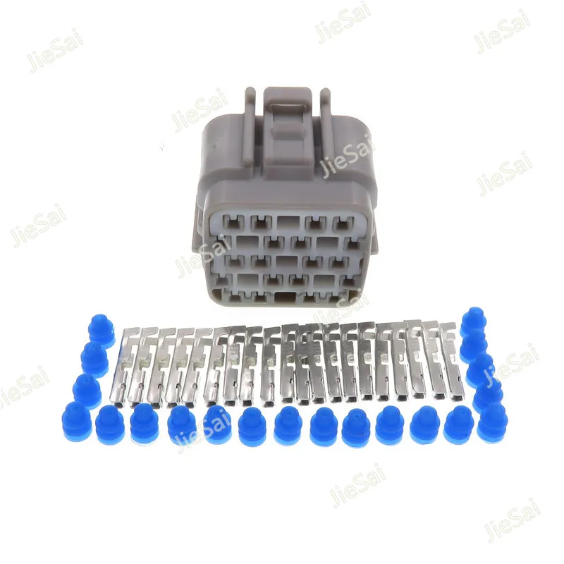 20 Pin женский автомобильный электрический блок управления разъем ЭБУ 6189 0714 с