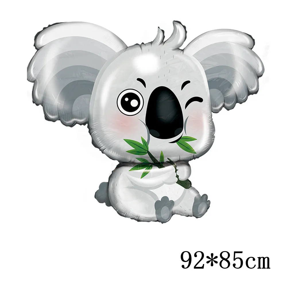 Сафари воздушные шары в форме животных латексные маски серый Koal для игр тема