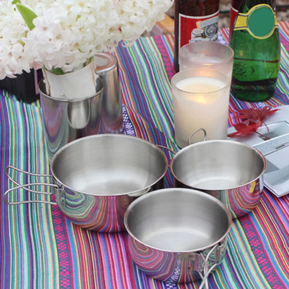 

1 Set Outdoor Camping Bowl Premium Camping Bowl Practical Camping Bowl