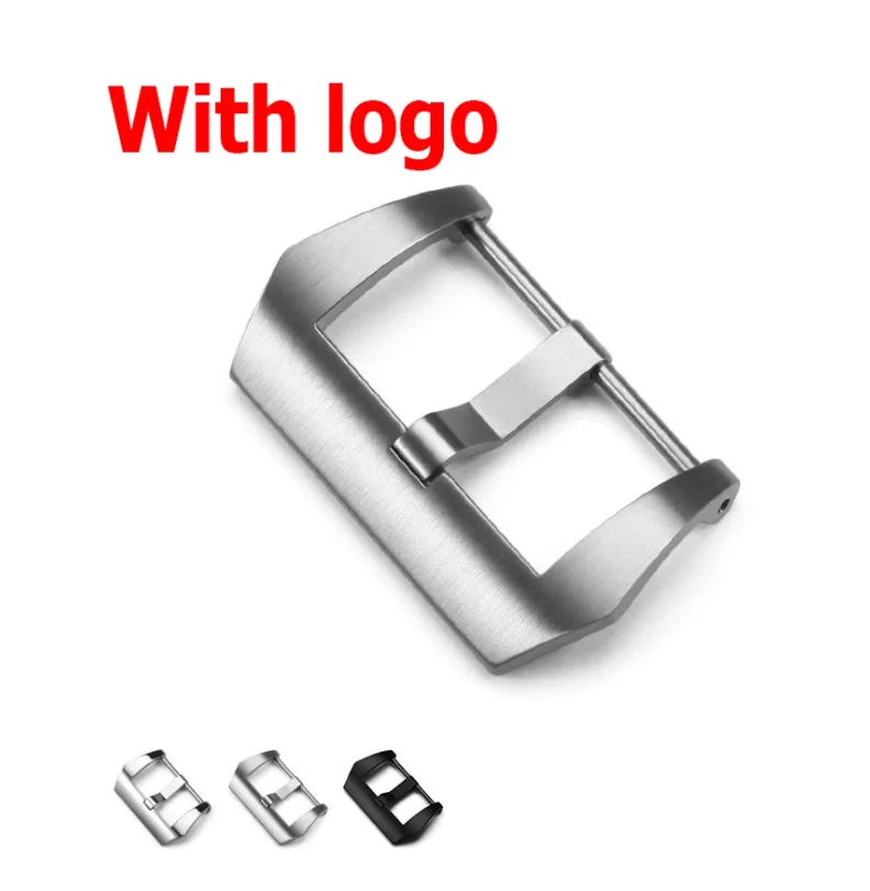 

Watches Buckle for Panerai PAM 441 359 Bracelet 22mm 24mm 26mm 316L Stainless Steel Clasp Metal Pin Insurance Buckle BRUSH