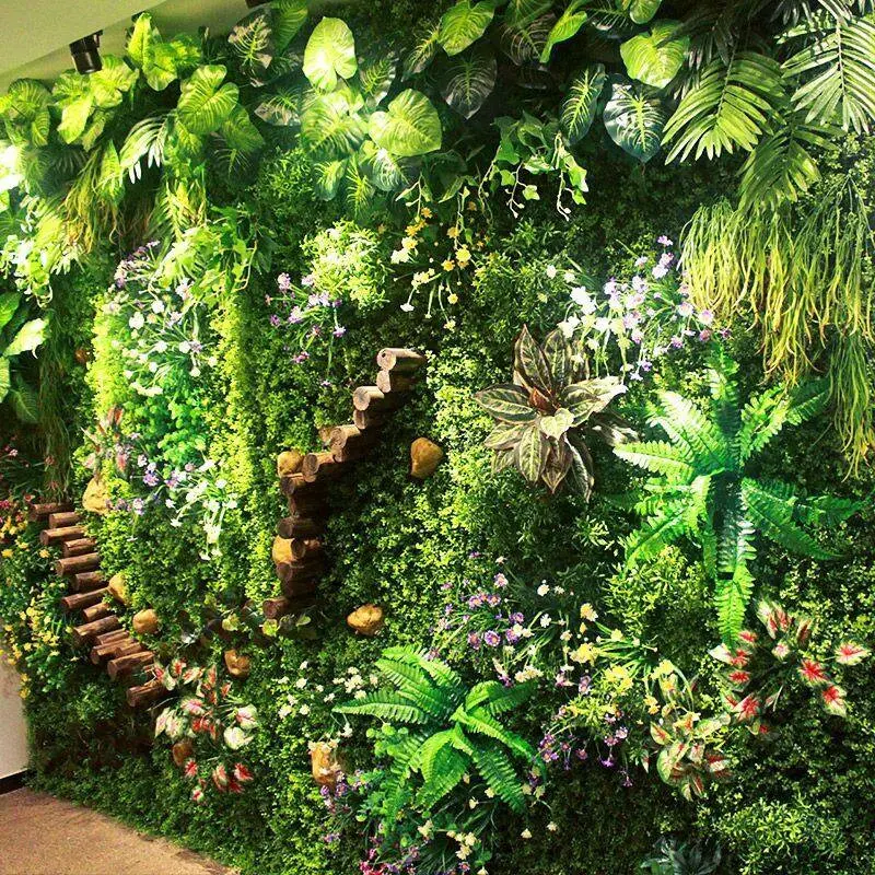 Товары для дома искусственное растение трава настенная газон украшение | Дом и