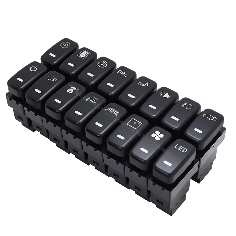 Передний противотуманный светильник LED DRL нагревающий задний ворот радар Датчик