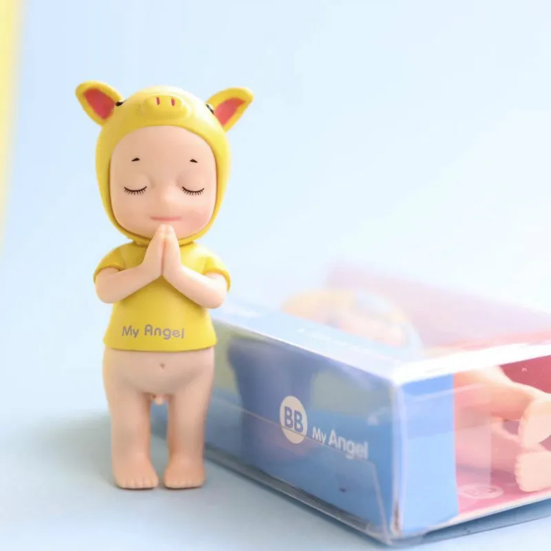 Глухая коробка фигурка коллекции Sonny My Angel Baby Doll King Princess Queen Снежная Белая роза
