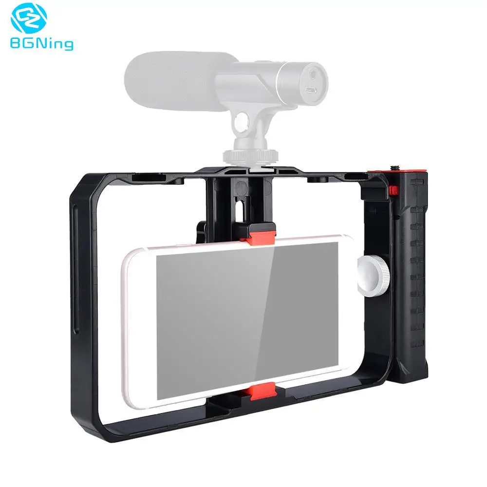 Клетка для видеокамеры Ручной Стабилизатор смартфона подставка мобильный