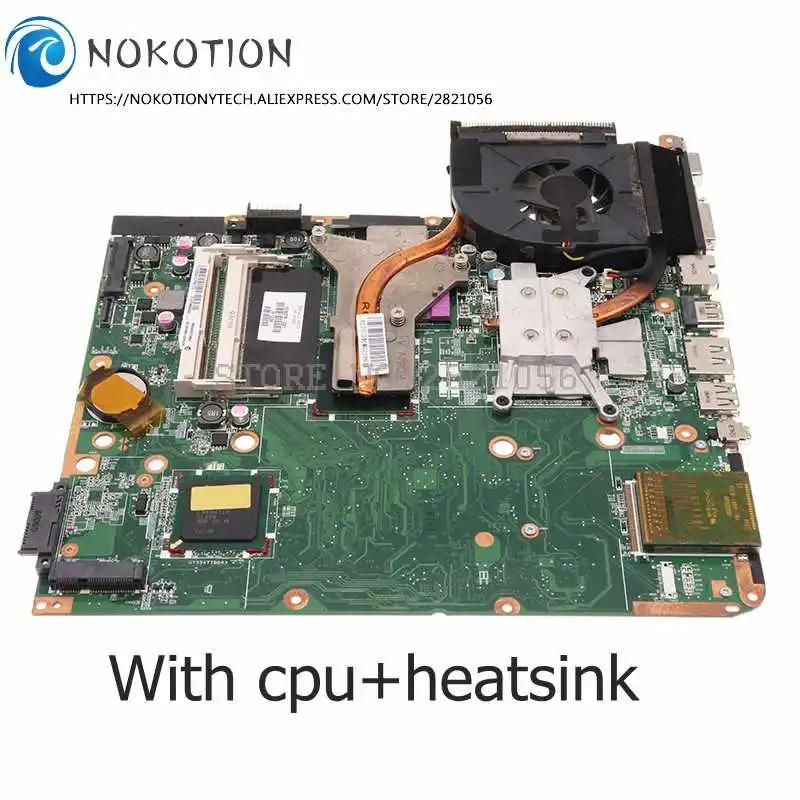 NOKOTION для HP DV6 DV6-1000 Материнская плата ноутбука 578378-001 DAUT3MB28C0 DAUT3MB28C1 HD4500 GPU PM45 DDR3
