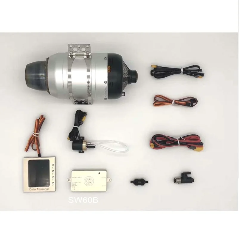 HSD хобби Swiwin SW60B бесщеточный турбинный двигатель Jet Turbojet 6 кг бесщеточная