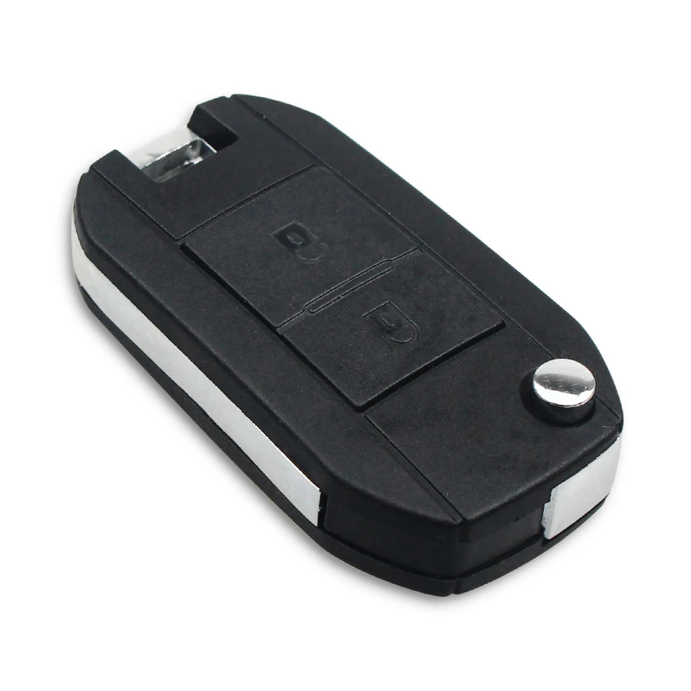KEYYOU модифицированный Раскладной Автомобильный Брелок чехол для Citroen C1 C2 C3 Peugeot 206