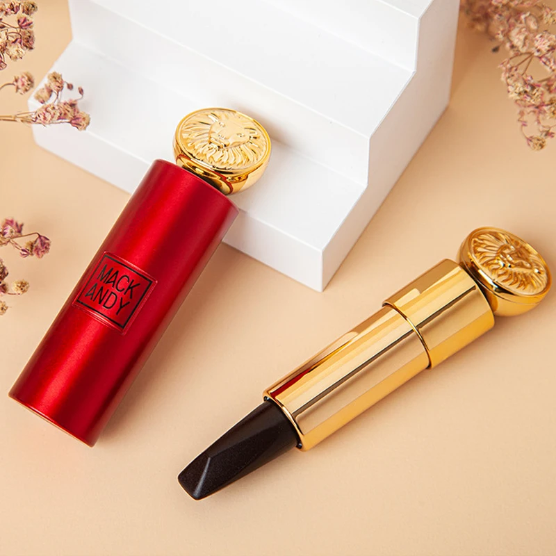 Три цвета одна трубка губная помада бархатная увлажняющая шелковистая