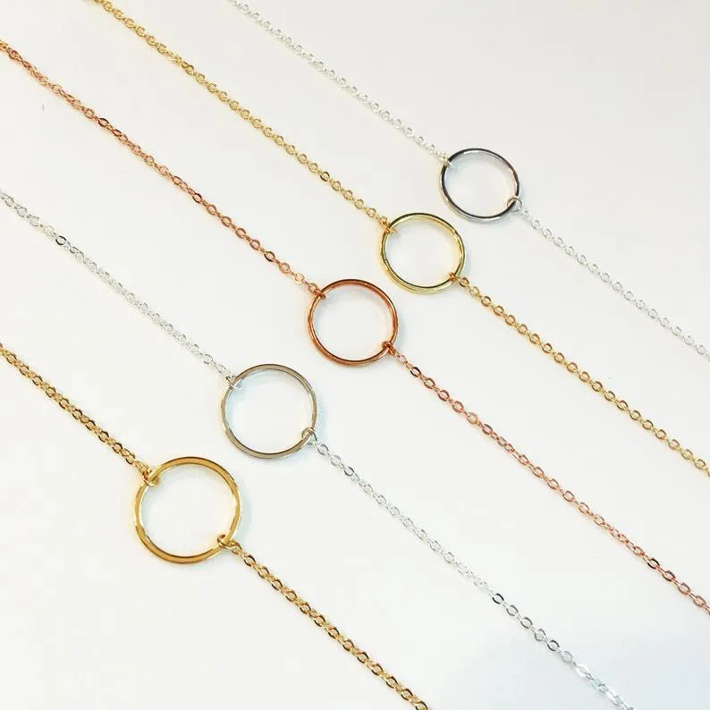 Изящное ожерелье в форме сердца чокер ювелирные изделия маленького золотое