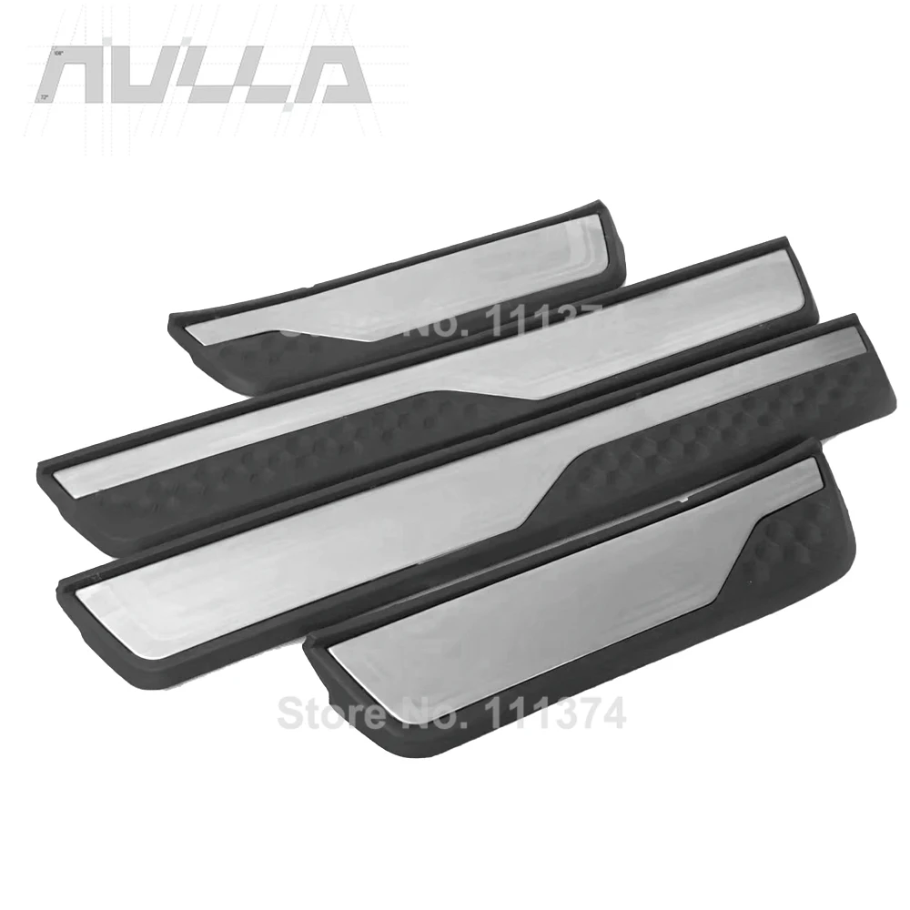 

For Honda CRV CR-V 2007-2018 2019 2020 2021 Door Sill Scuff Plate Guard Protector Covers Sticker Parts Car Accessories
