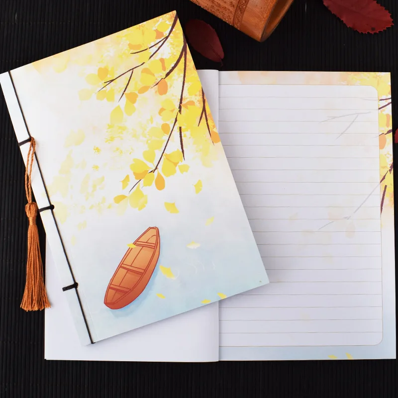 13 Hethrone 1 шт. китайский креативный блокнот для зарисовок Bullet journal милый Накручивающийся блокнот Еженедельный планировщик Канцелярские товары дневник для путешествий - Цвет: 13
