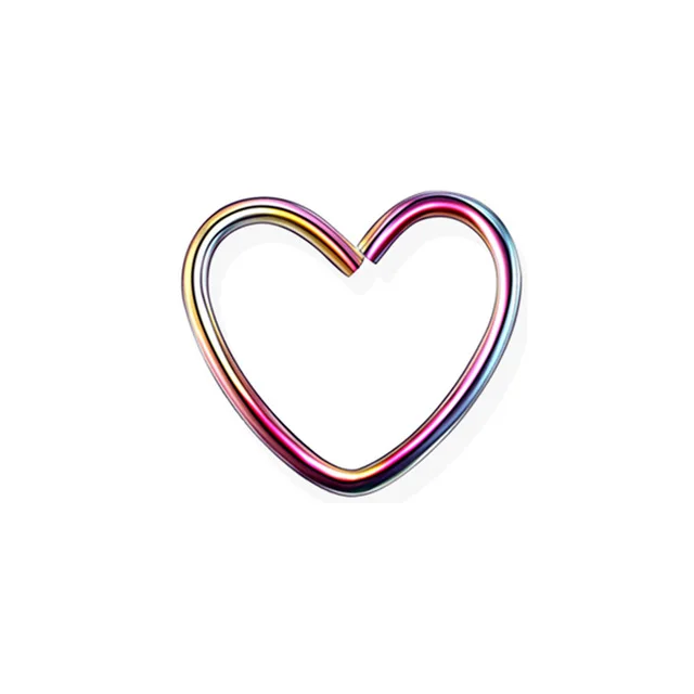 Серьги-гвоздики Для Пирсинга Ушей 5 шт. стальные серьги-гвоздики для пирсинга