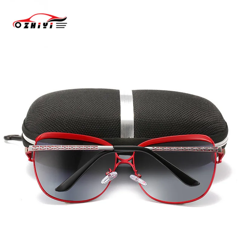 Очки ZHIYI женские поляризационные для вождения Винтажные Солнцезащитные очки в
