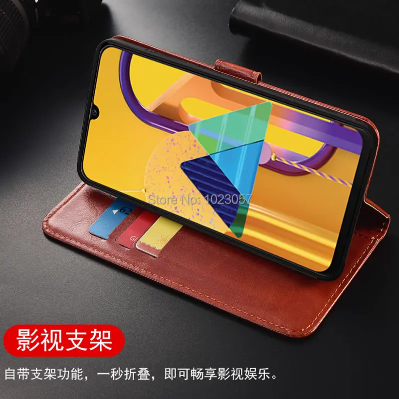 Роскошный чехол-кошелек для ZTE Blade 20 Smart PU кожаный Ретро Чехол-книжка V1050 |