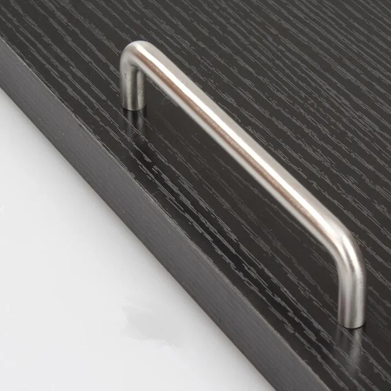 Одноцветные u образные кухонные дверные ручки 304 ручка из нержавеющей стали Ручка