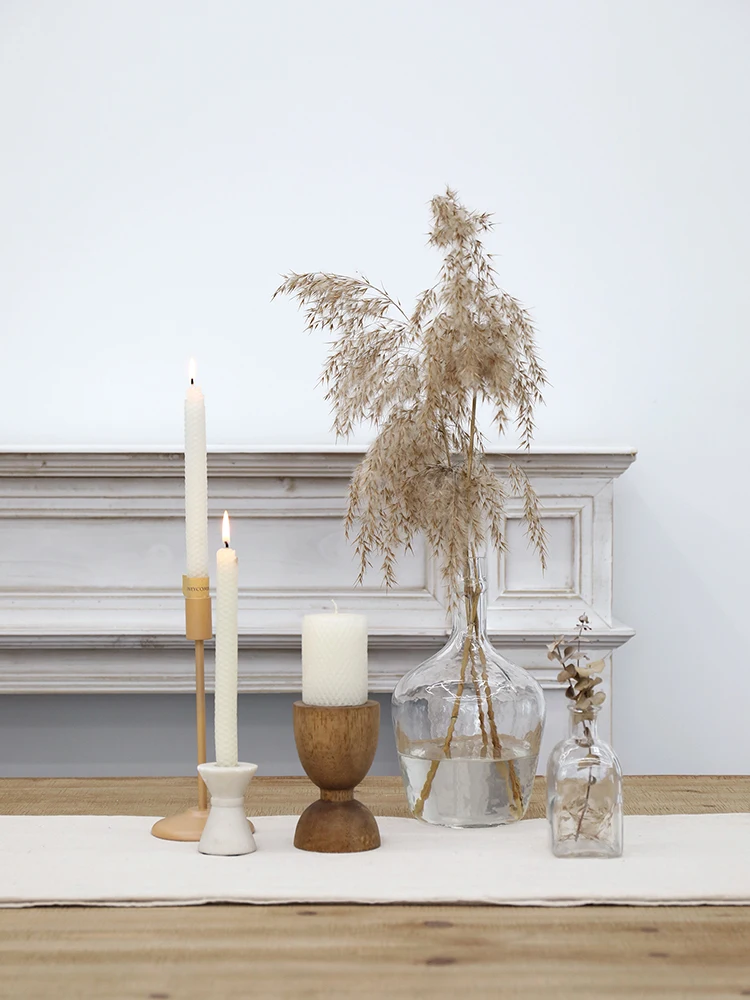 Свеча улей Экологически чистая в форме ветки ультракрасивая свеча с длинным