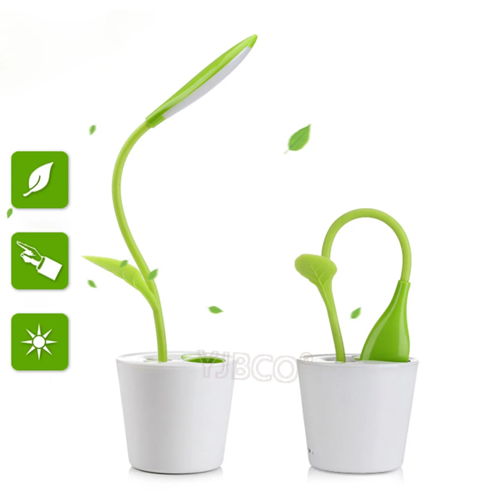 Приглушаемая сенсорная Светодиодная настольная лампа светодиодный