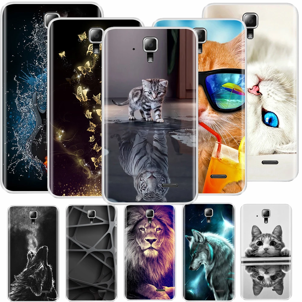 Чехол для телефона Lenovo A536 мягкий силиконовый чехол из ТПУ с модным рисунком |