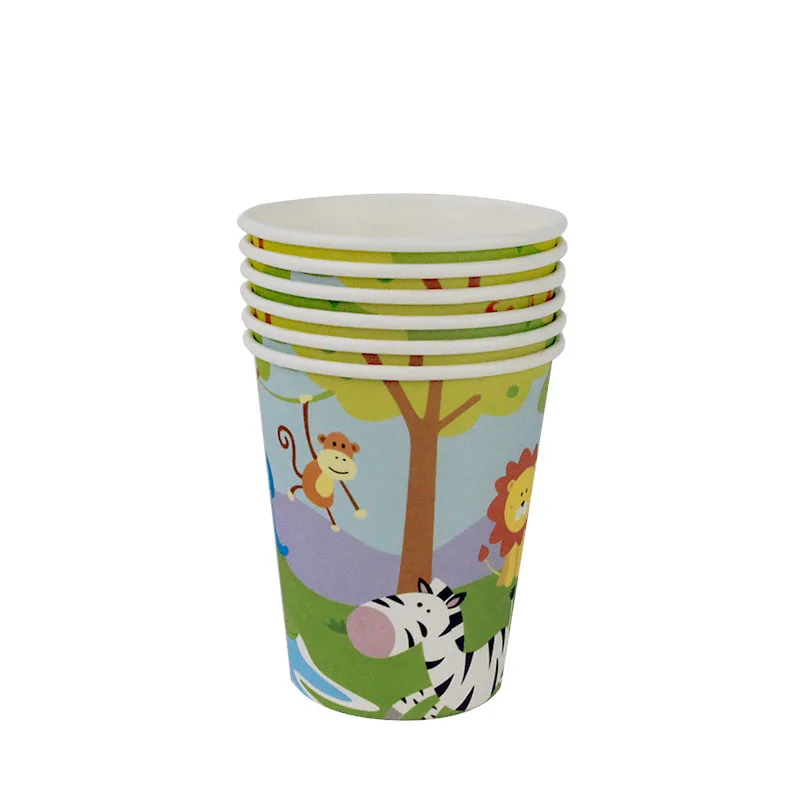 День рождения вечерние ринка в джунглях воздушный шар виде животных