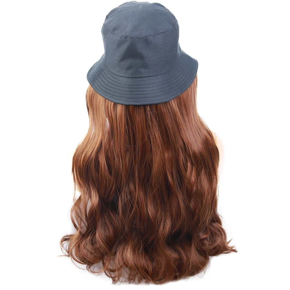 Пухового одеяла модный длинный 22 &quotсинтетическая женская шляпа с волосы парик