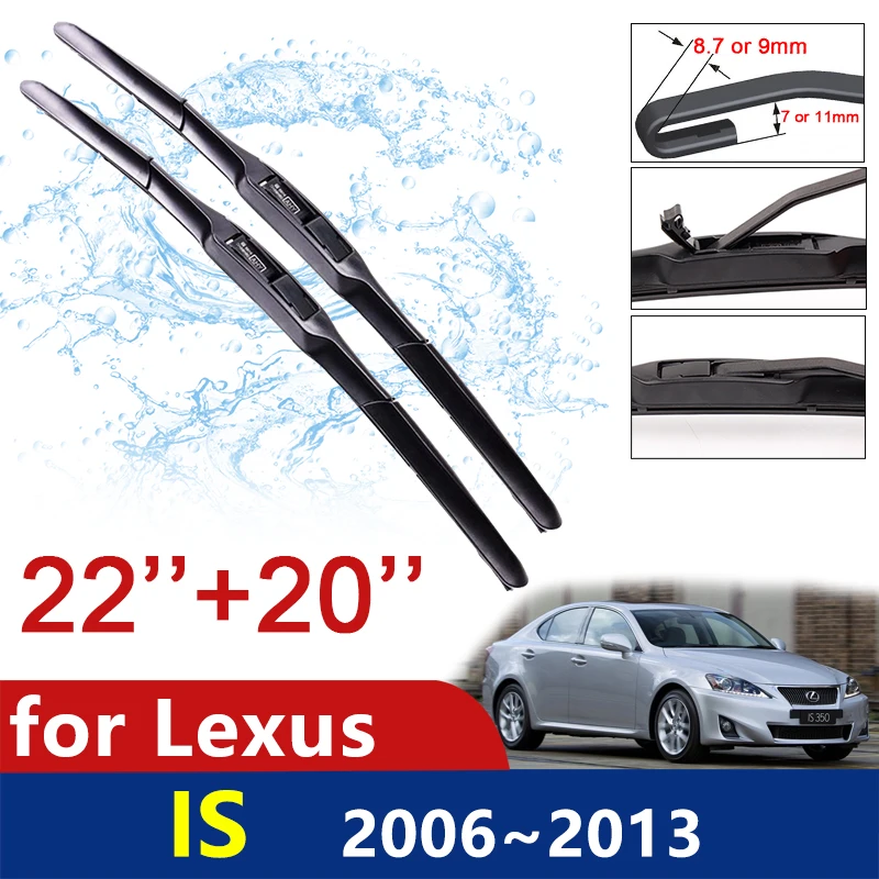 Автомобильные стеклоочистители для Lexus IS 2006 ~ 2013 XE20 передние IS250 300 250 300h 350 200d 220d