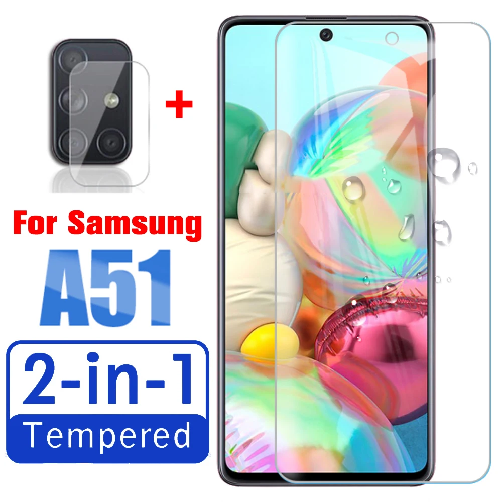 Чехол 2 в 1 для samsung galaxy a51 защитный чехол a 51 51a с объективом камеры samsunga51 бампер