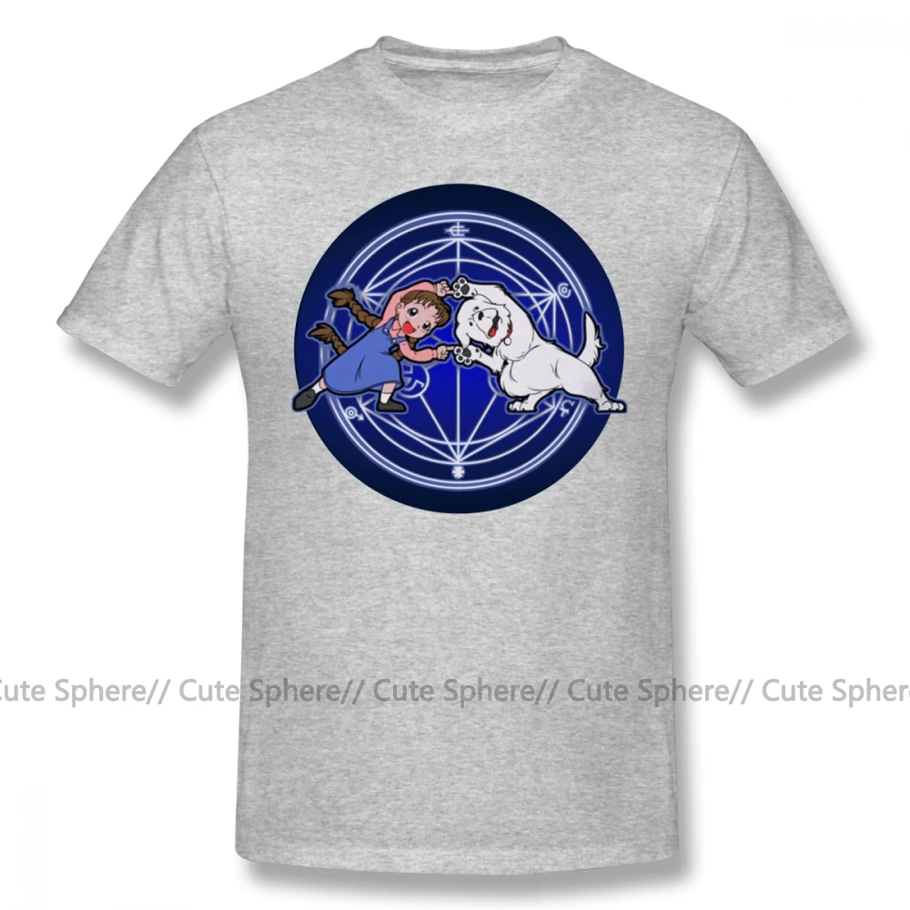 Цельнометаллическая футболка с алхимиком полностью Металлическая светящаяся Ha