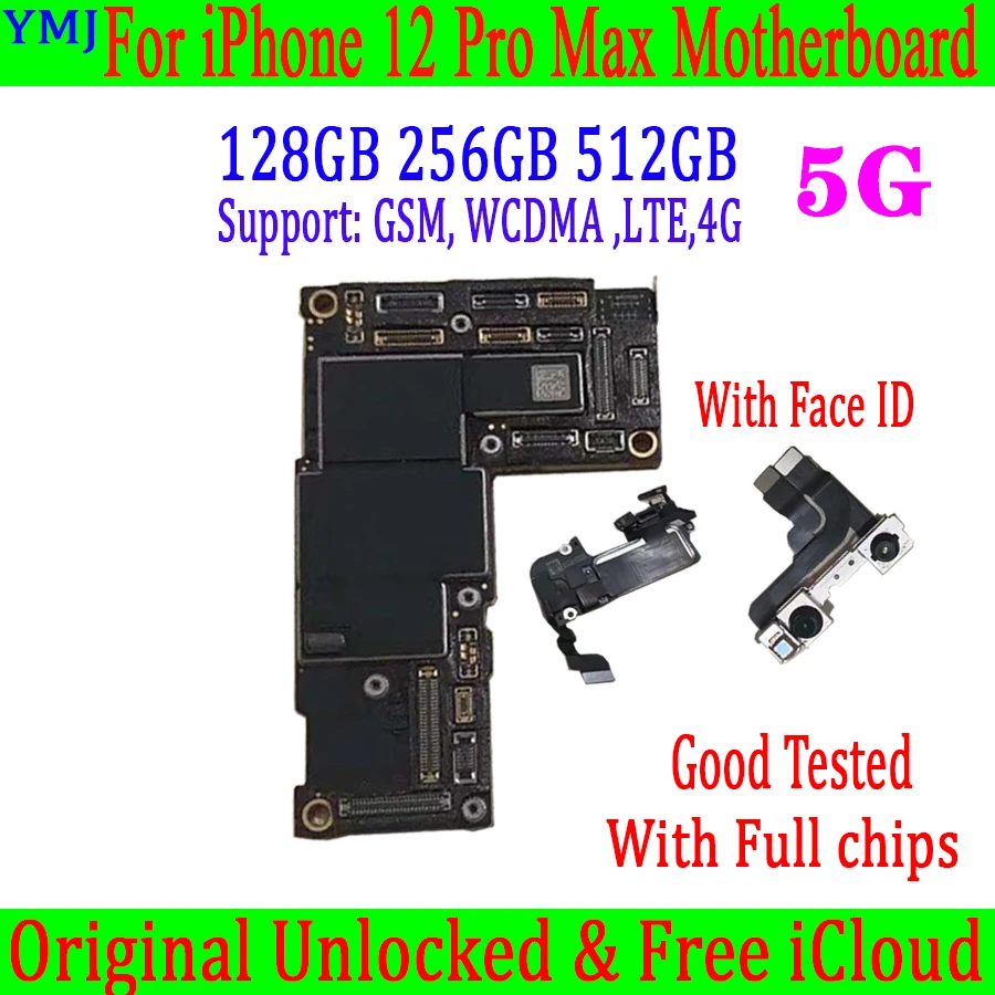 С/без идентификатора лица для материнской платы iPhone 12 поддержка обновления и