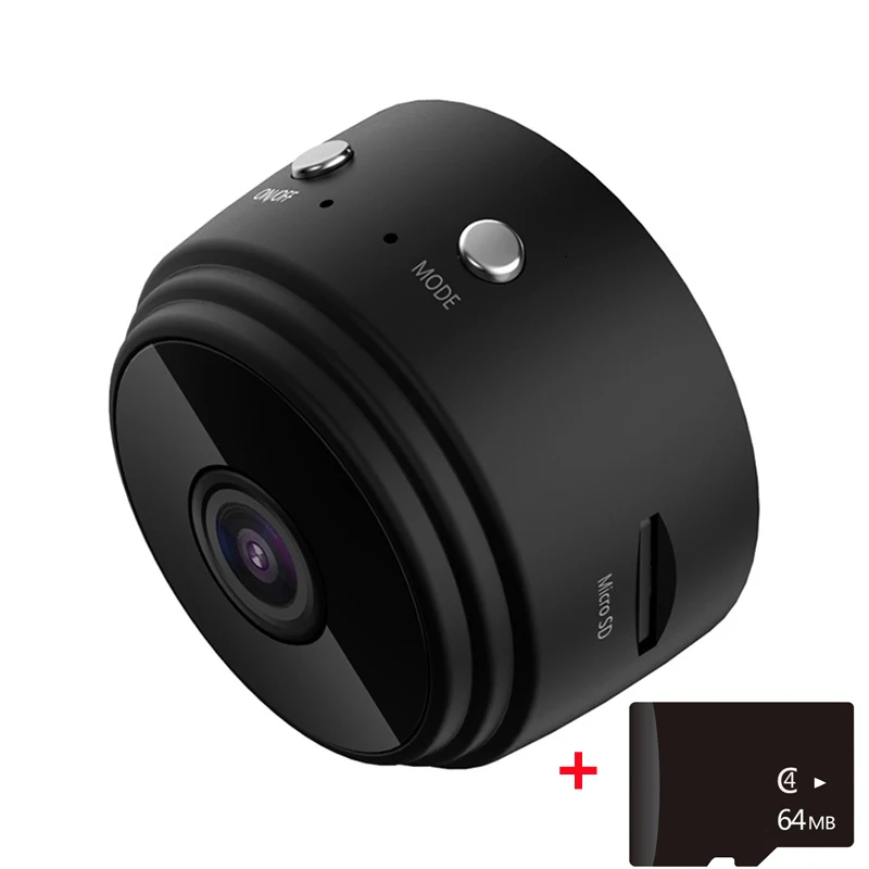 

Мини-камера видеонаблюдения A9, 1080P, с поддержкой Wi-Fi, 2021