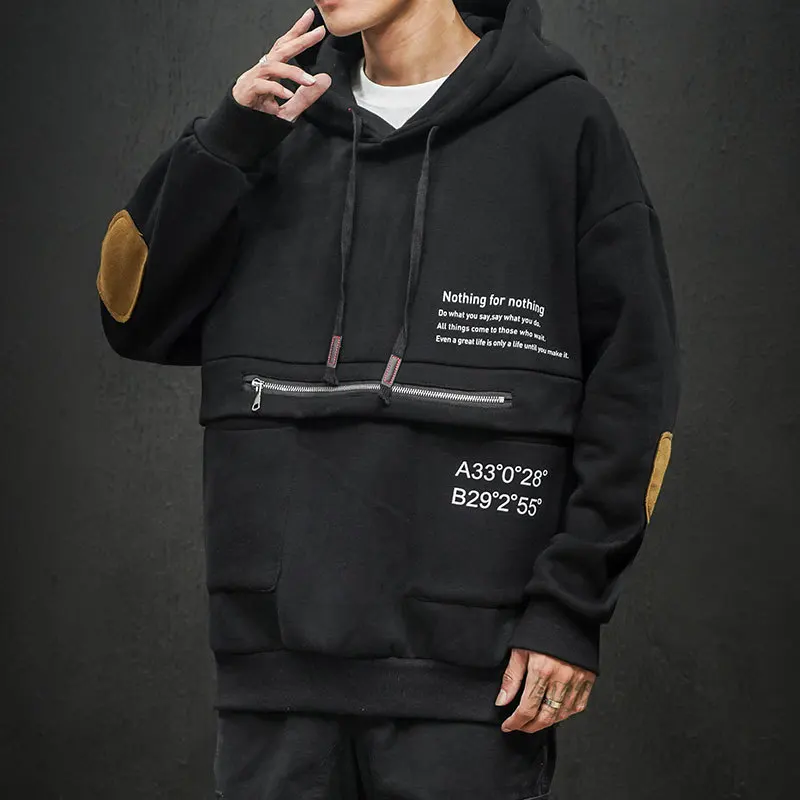 

Autumn Winter Thicken Hoodie Sweatshirts Men Women Pullover Patchwork Streetwear Men Hoody Sweatshirts Oversized Худи Оверсайз