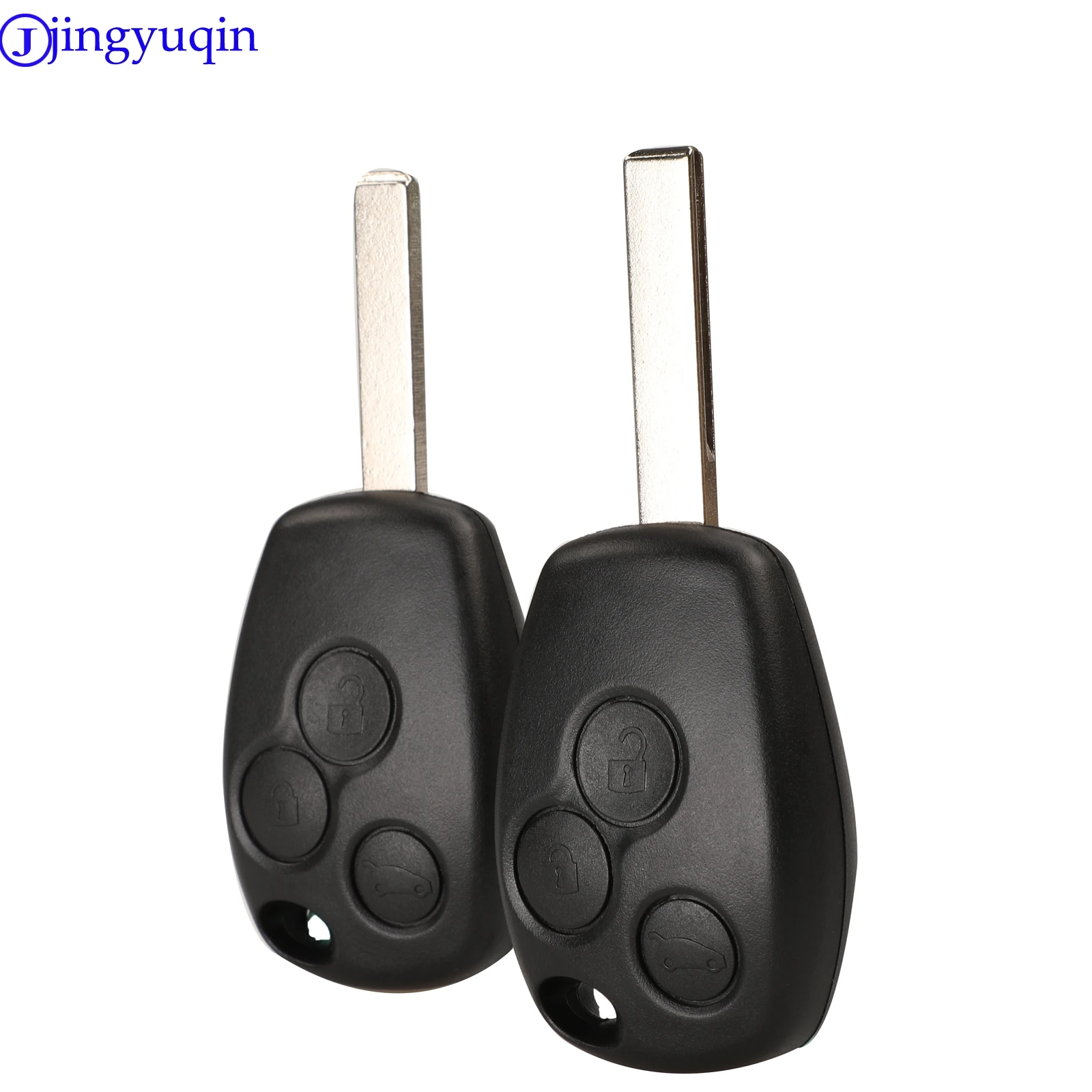 Jingyuqin чехол с 3 кнопками для Renault Scenic Clio Modus Laguna Kangoo Megane автомобильного ключа