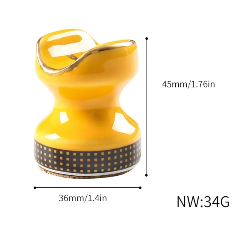 

COHIBA Cigar Ashtray Holder Portable Ceramic Cigar Holder Stand Pocket Mini Travel Cigarette Rack Ashtray Smoking Accessories