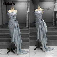 eightree simple long strapless 2021 saudi arabia prom party dresses saudi arabia tea length formal evening dress gowns
