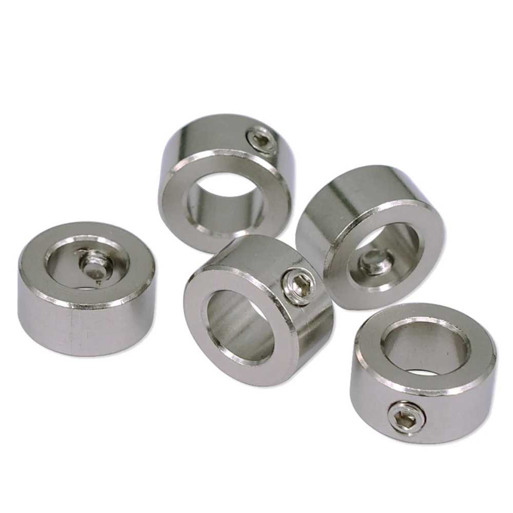 

20PCS 3D Printer Lock Ring T8 Screw Lock Ring Lock Block Isolation Column 8MM Stop Ring Stainless Steel Stop Ring