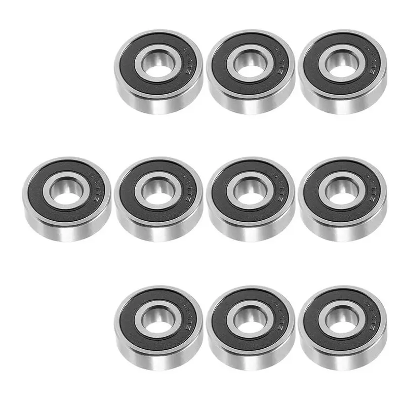 

10Pcs 629RS 9Mmx26mmx8mm Double Sealed Miniature Deep Groove Ball Bearing