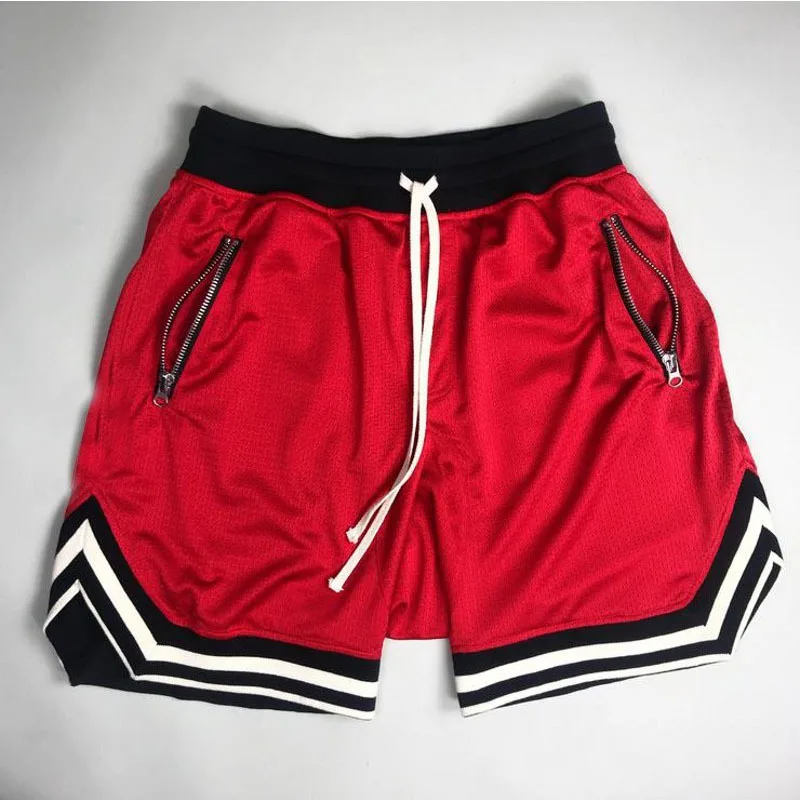 

Men's Casual Shorts Hip Hop Streetwear Male Gyms Fitness Short Pants Joggers Sportswear Bottoms Bodybuilding Men Shorts Homme