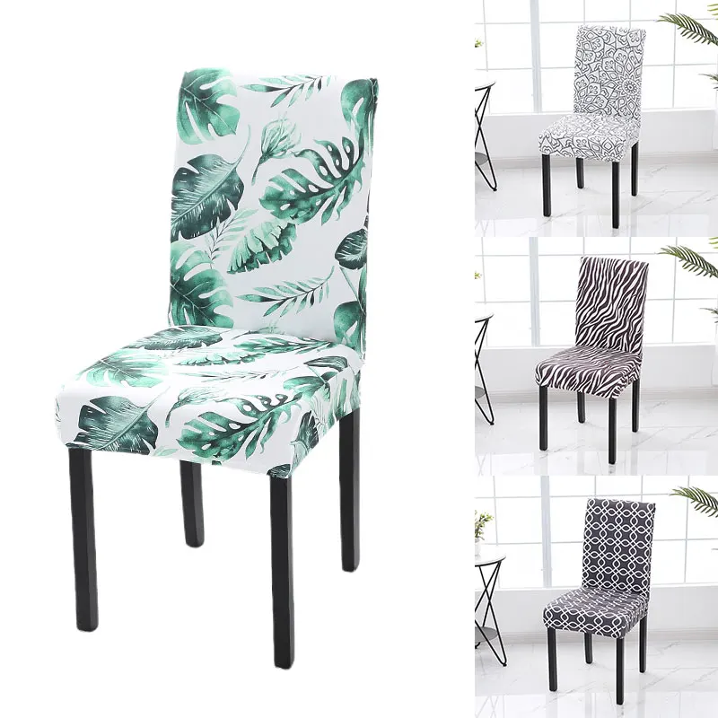 

Elastic Chair Cover Home Chair Hotel Restaurant Dining Chair Cover Simple Fabric Dining Chair Cover Plain Dining Chair Cover HOT