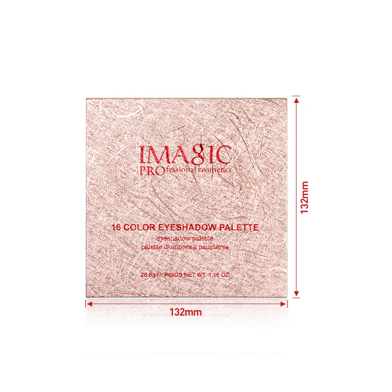 IMAGIC 16 цветов очаровательные тени для век Палитра сильно пигментированные